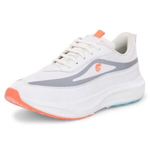 corsac white shoes premium quality casuals sneakers for men (white , 7)